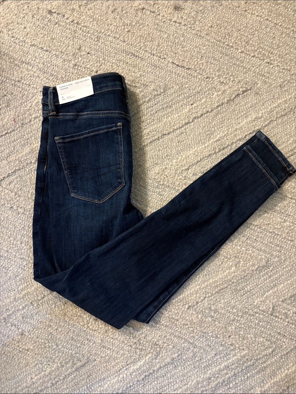 American Eagle Outfitters Dark Blue Skinny Jeans